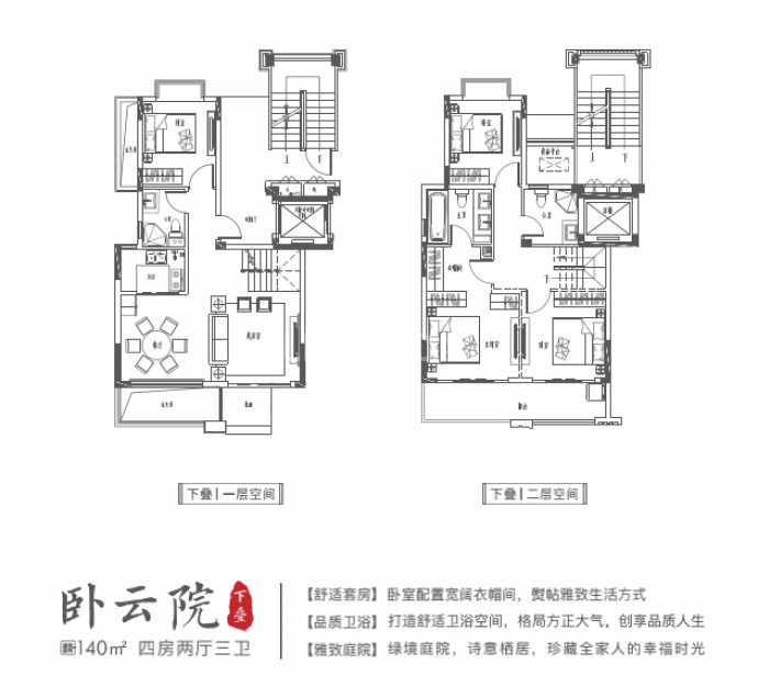 远洋天著--建面 140m²