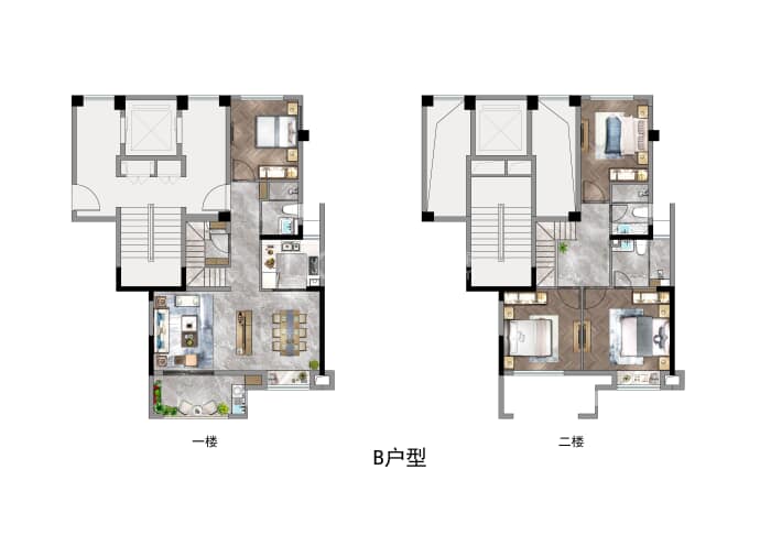 群升左海悦--建面 125m²