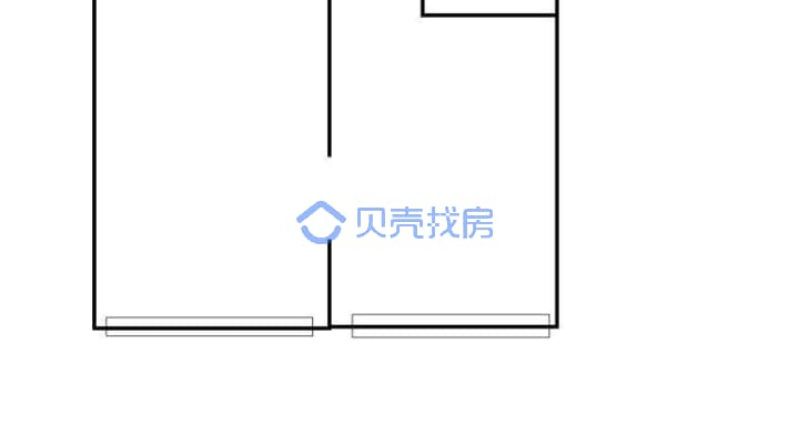 龙禧深蓝公寓 家具家电齐全 拎包即住-户型图