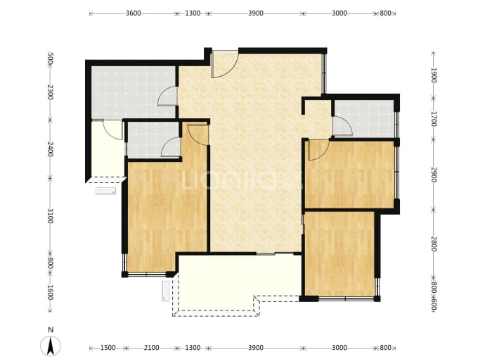 南方公园华府--建面 113m²