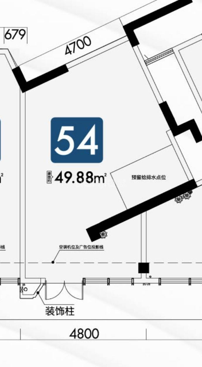 保利碧桂园学府里--建面 49.88m²