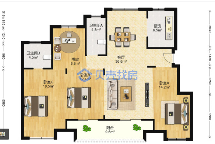 【奥园朗境园_杭州奥园朗境园楼盘】房价,户型,开盘时间详情-杭州贝壳
