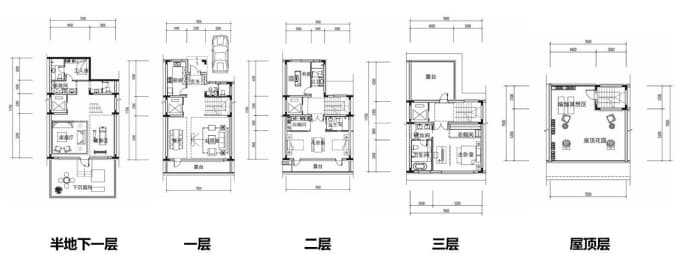 华发山庄--建面 170m²