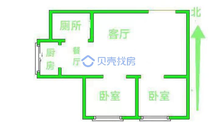 采光充足视野宽阔户型佳交通便利-户型图