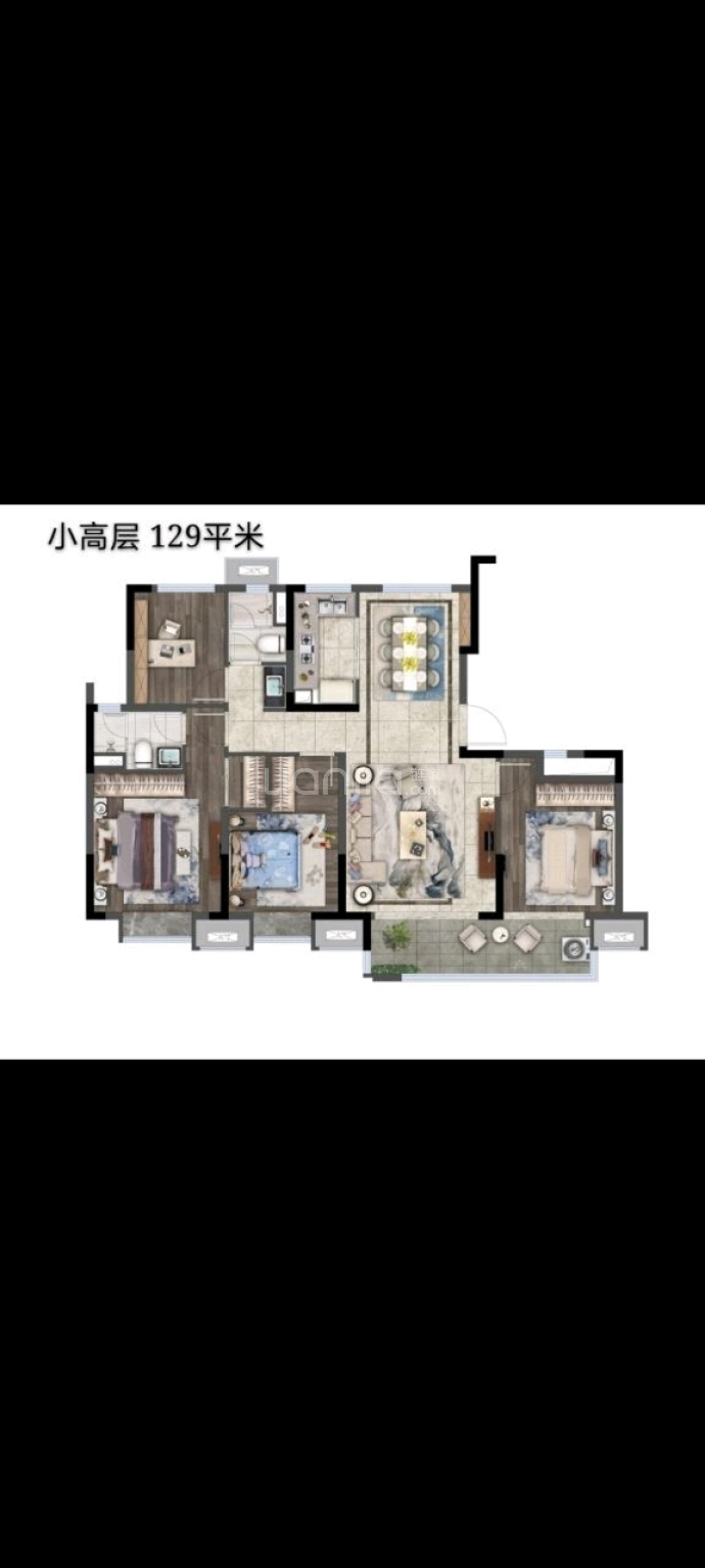 仙林印象--建面 129m²