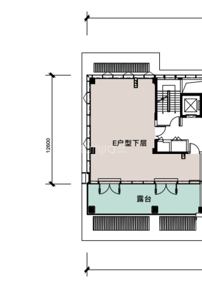 中粮·大悦广场--建面 278m²