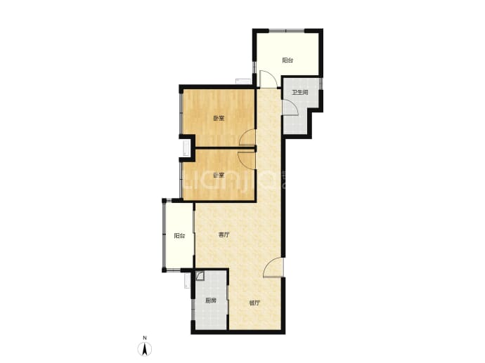 保利新汇城--建面 88m²