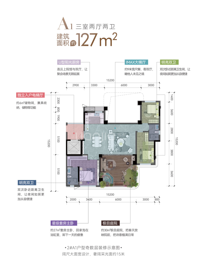 海成云湖郡--建面 127m²