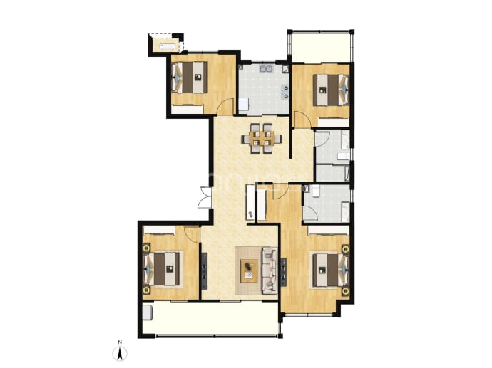 长江悦府--建面 142m²
