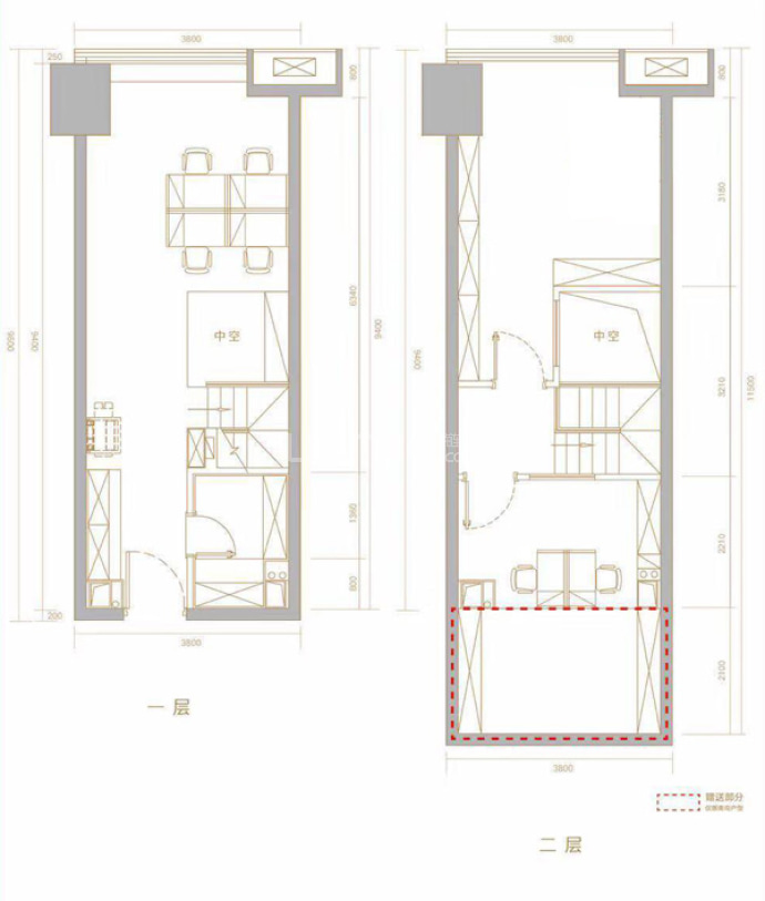 海伦国际--建面 40m²