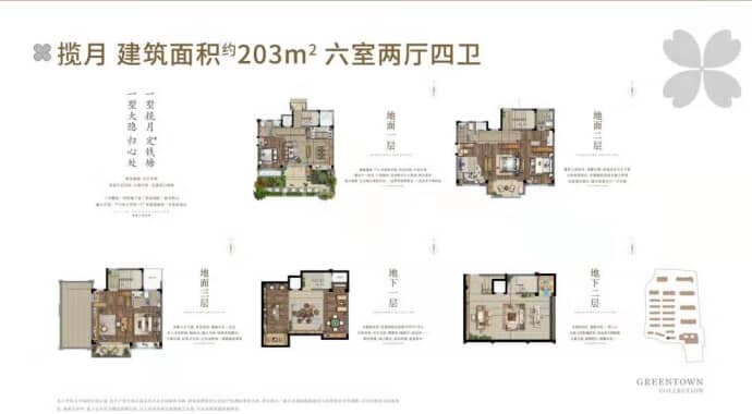 绿城钱塘印月--建面 203m²