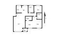 金百合东区，房子是步梯3楼，明厅3室，双卫，单价5500