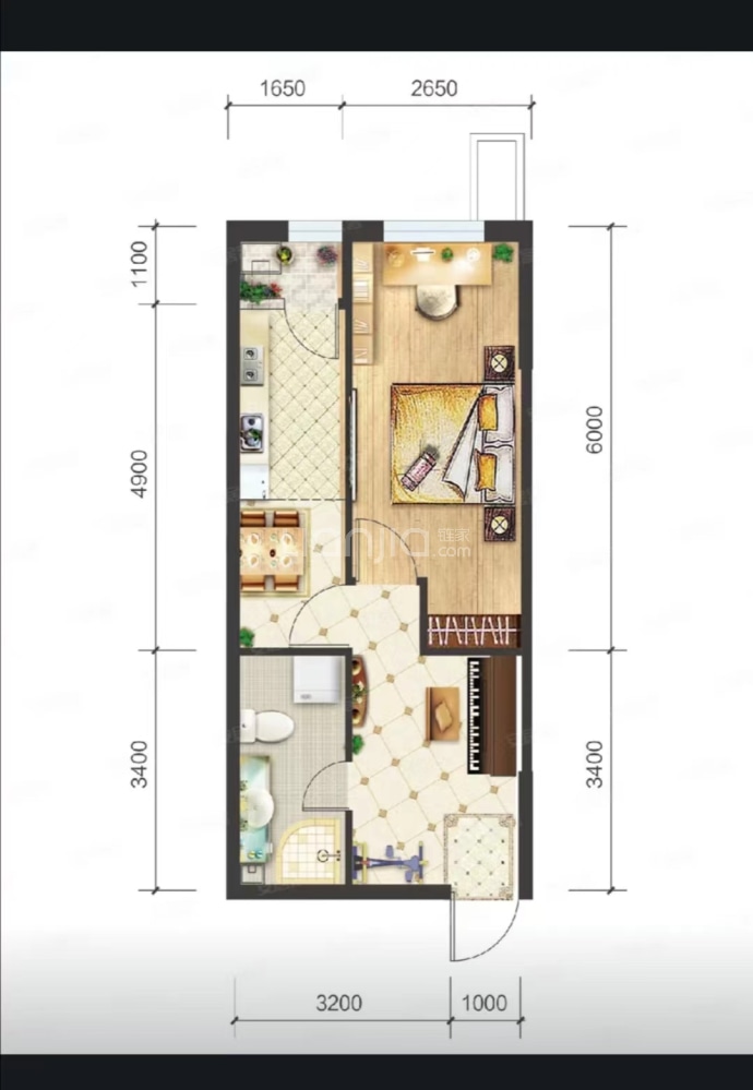 状元府--建面 55m²