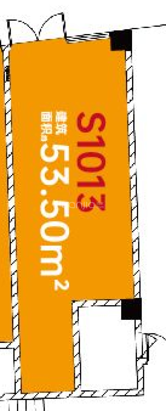 大商荟耍街--建面 53.5m²