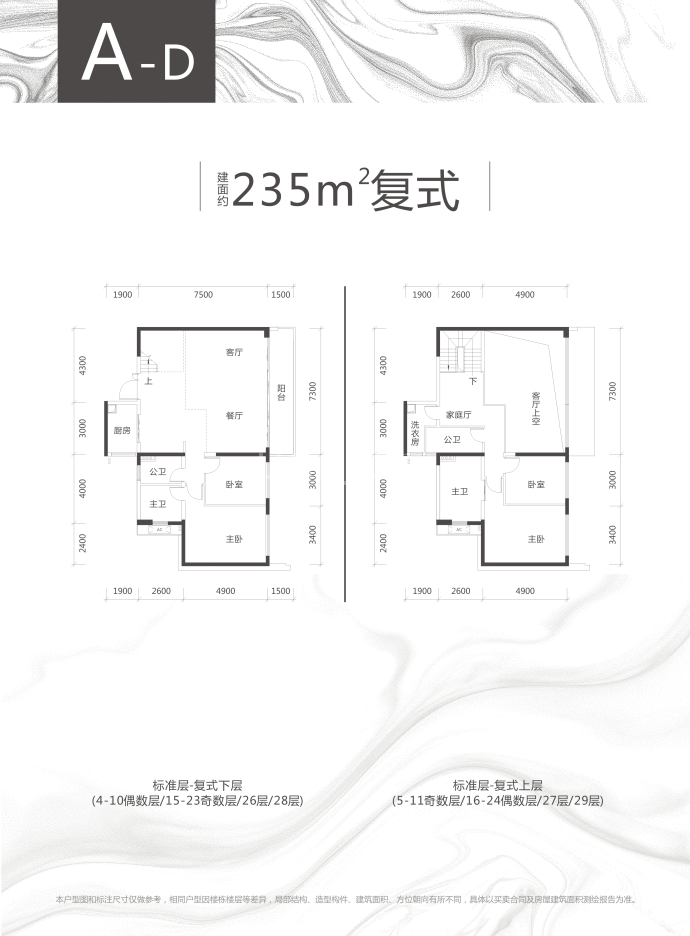 云玺锦庭--建面 235m²