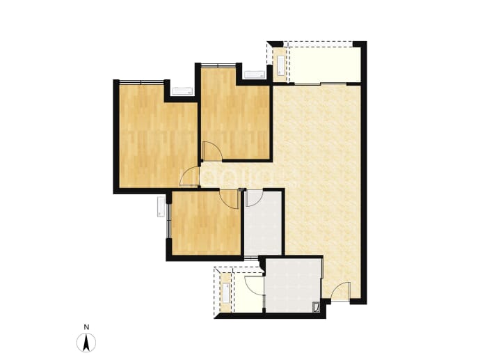 瀚城丽都--建面 98.95m²