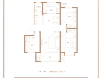 尚美云璟3室2厅1卫户型图