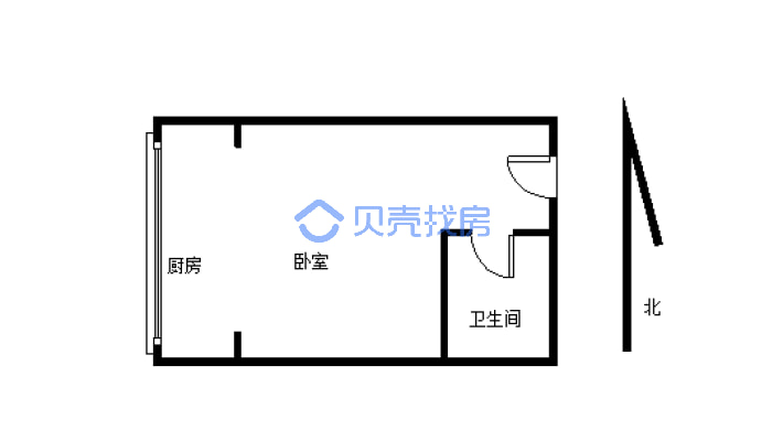 海燕鑫聚 市区中 心位置 出租方便  投  资回钱快-户型图