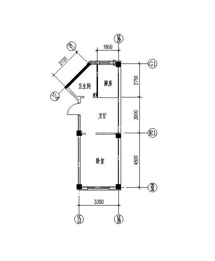 学子园--建面 46.49m²