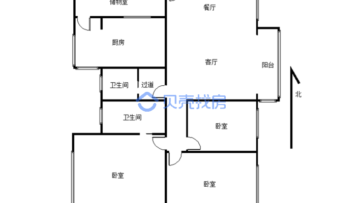 绿地一期 装42万 基本上没住人 房东诚心出售-户型图