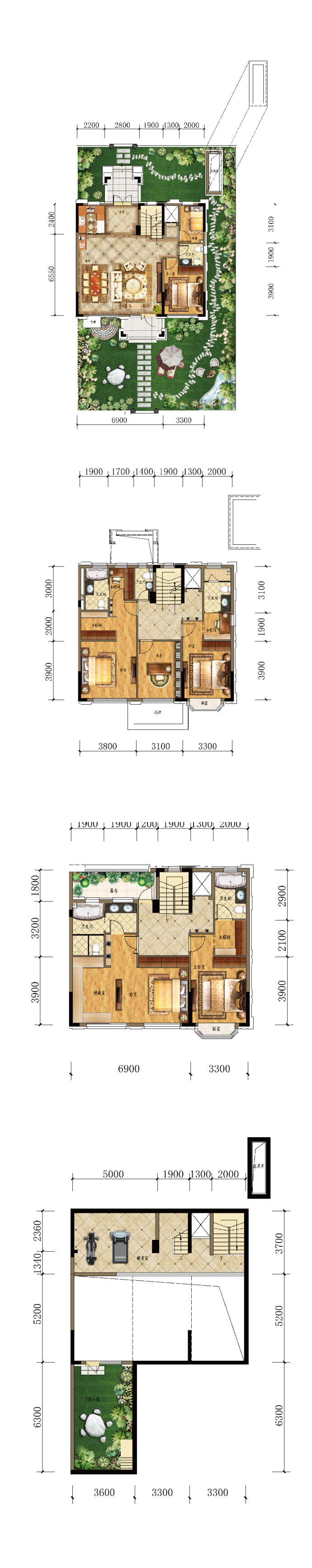 万锦红树湾--建面 160m²