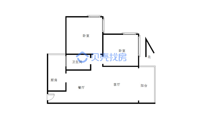 适合老少皆宜居住。此地理位置优越-户型图