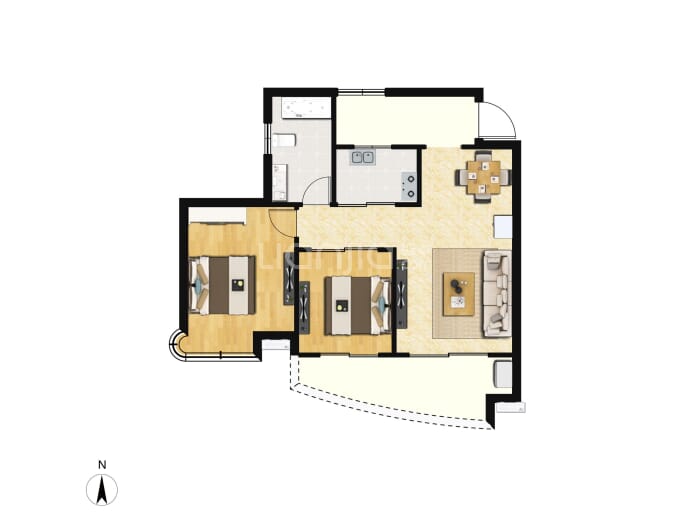 罗曼帝克--建面 82m²