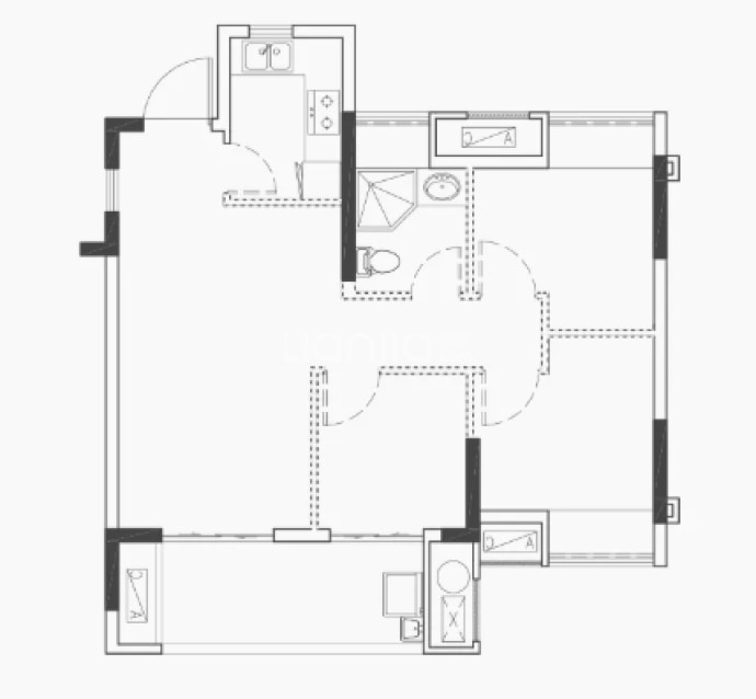 融信澜湾--建面 78m²