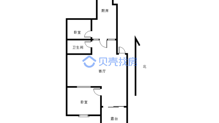 面积多   不临街 不把边   临三中-户型图