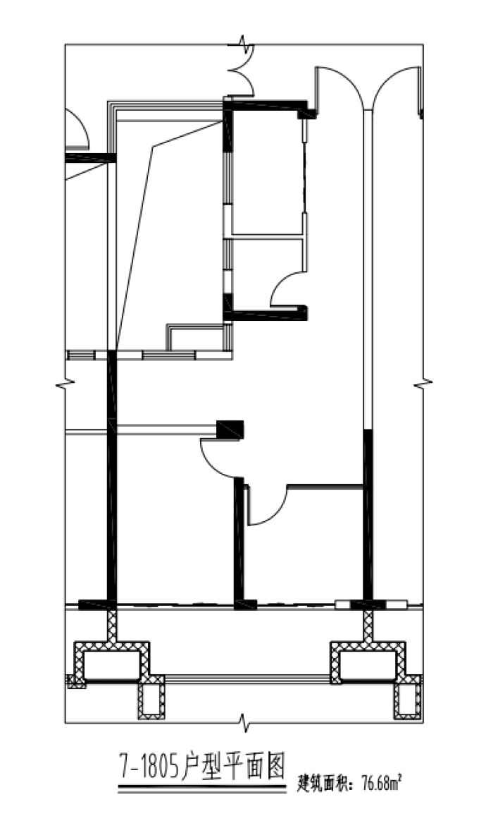 意禾佶第--建面 76.68m²