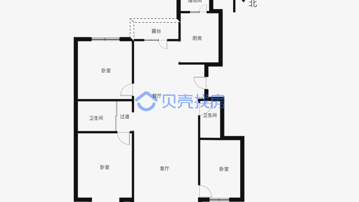 经开万达 、大绿谷 德泽园 精装带车位-户型图