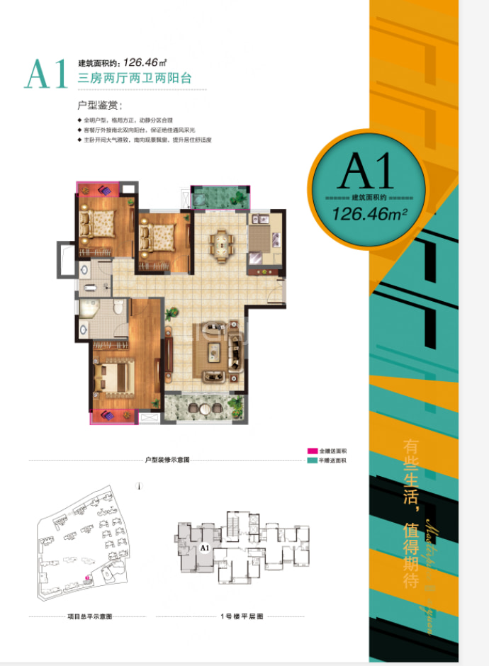 壹品熙园--建面 126.46m²