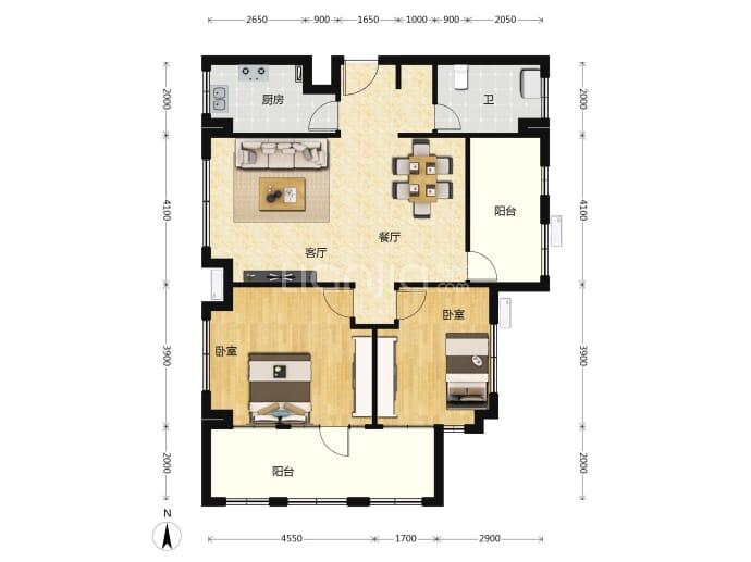 豫教翰林居--建面 123m²