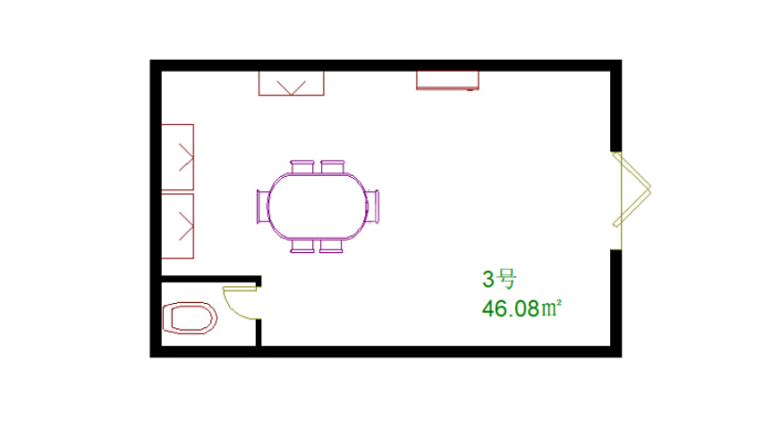 御沁园--建面 46.08m²