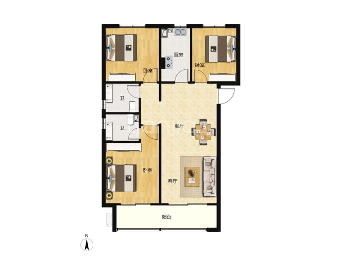 汇泉博澳东悦城--建面 116m²