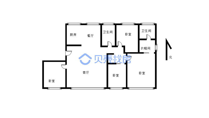 山水城电梯16楼，精装修，装修花80万，车库和车位15万-户型图