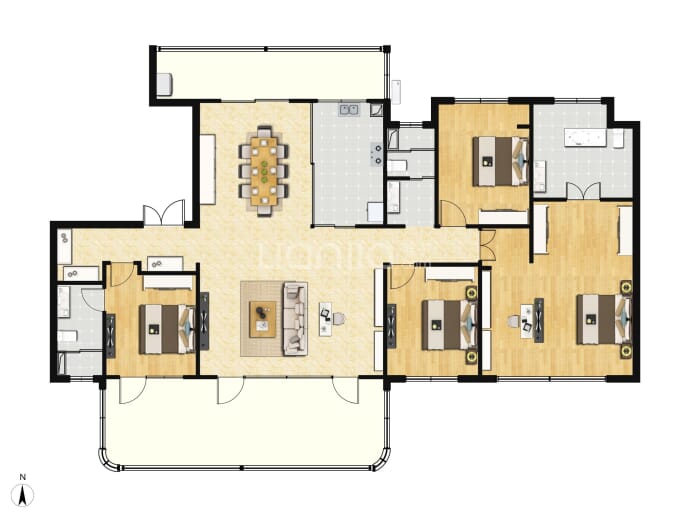 中建·太泽之星--建面 240m²