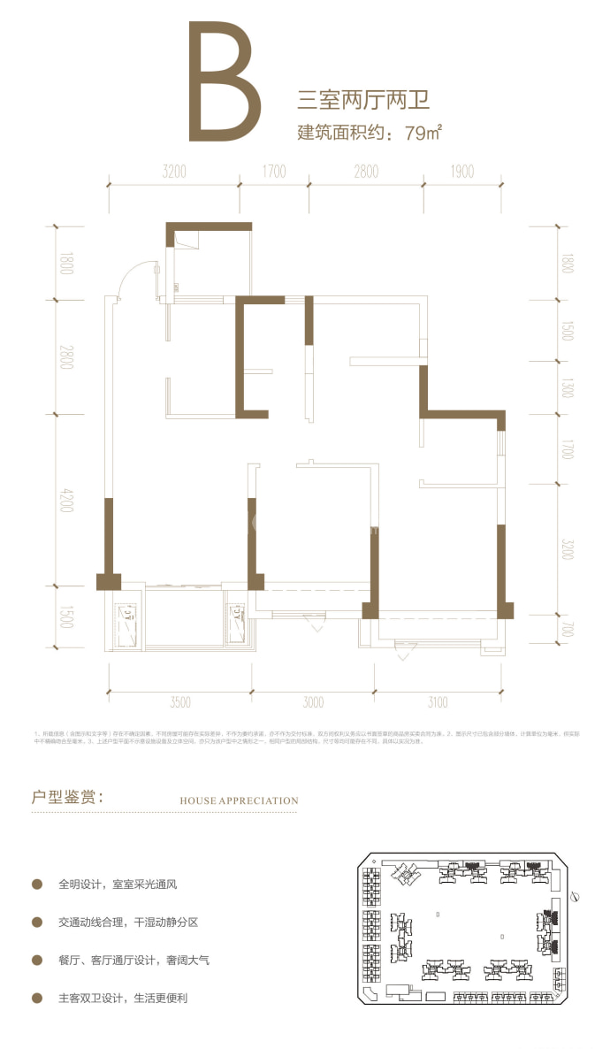 蔚来城--建面 79m²