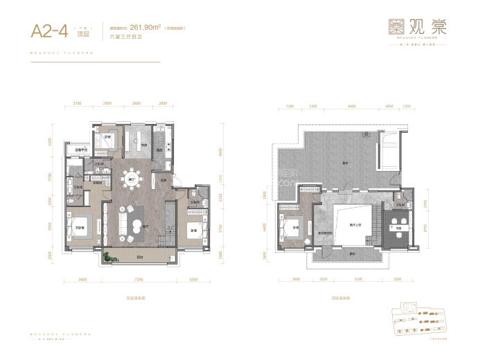 利航观棠--建面 261.9m²