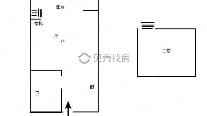 台商大厦精装单身公寓天虹商圈官园街道贸易广场-户型图