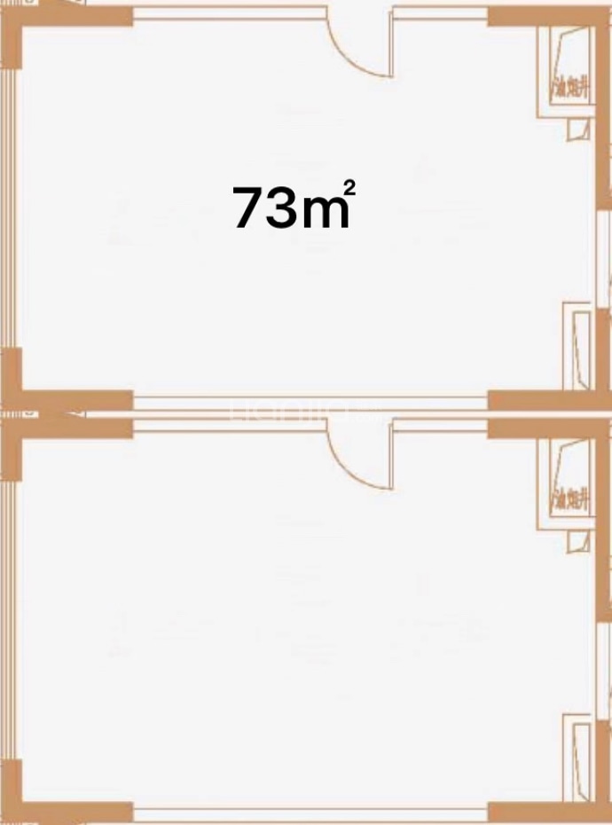 中交金地中央公园--建面 73m²