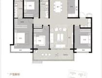 安泰雅筑4室2厅2卫户型图