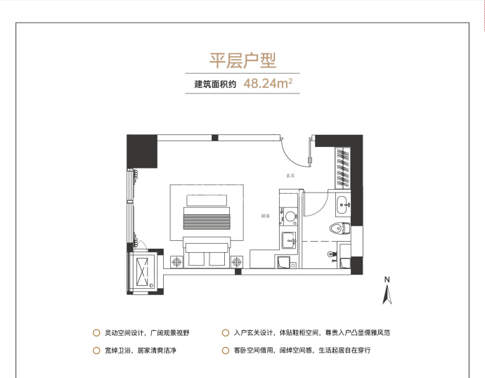 中天智汇港--建面 48.24m²