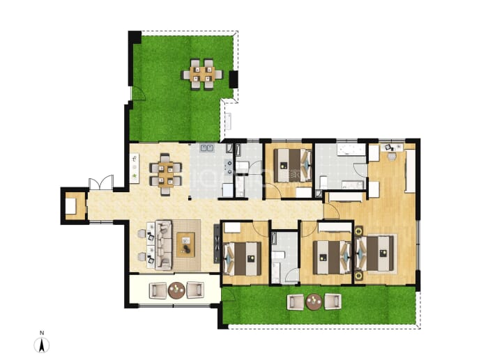 建发瑞云--建面 170m²