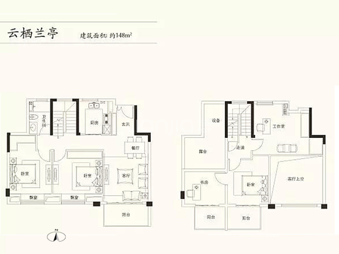 升龙桃花园著--建面 148m²