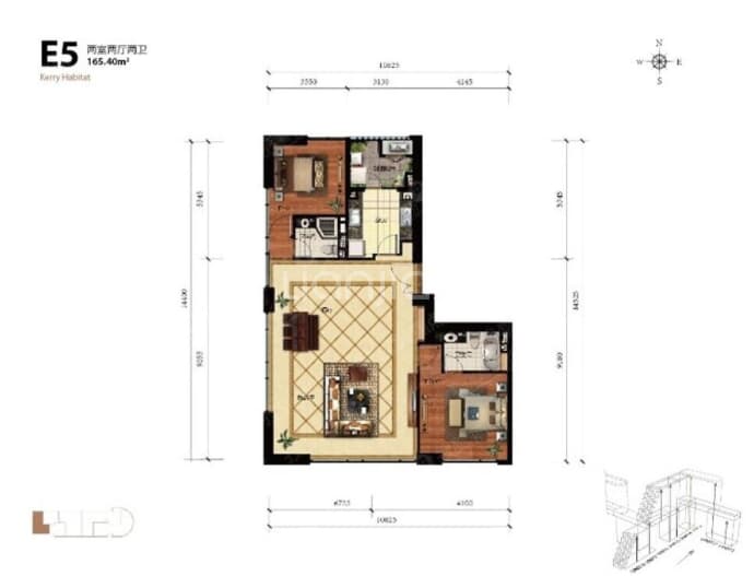 海碧台--建面 165m²