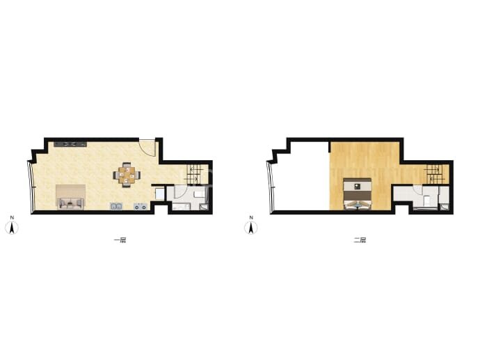 华侨城·欢乐天际广场区--建面 67m²