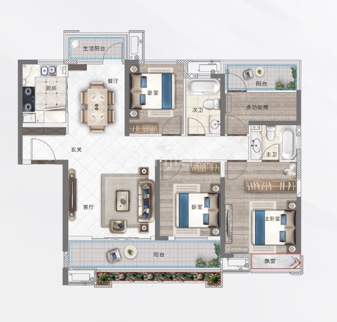 当代上品MOMΛ--建面 130m²