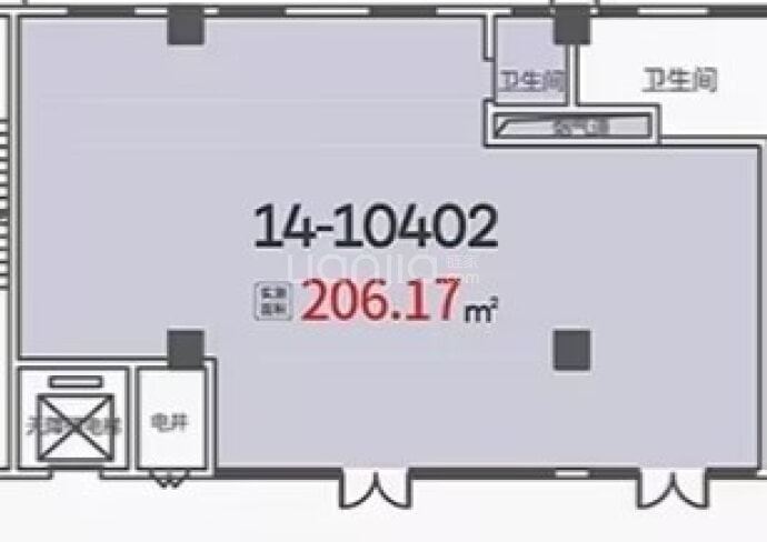 天地源云水天境--建面 206.17m²