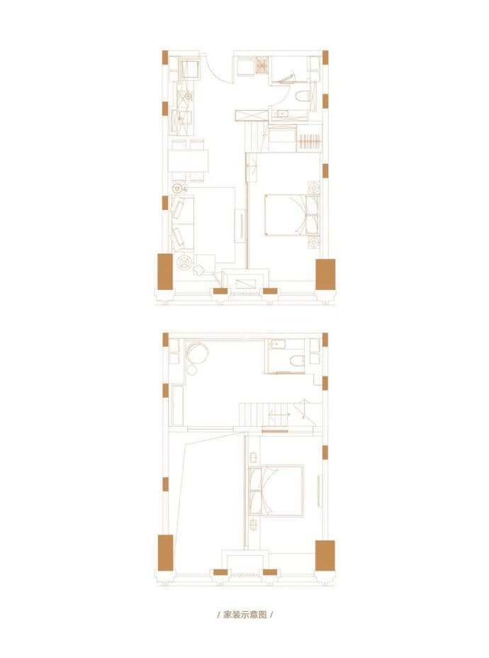 绿地商业中心--建面 69m²